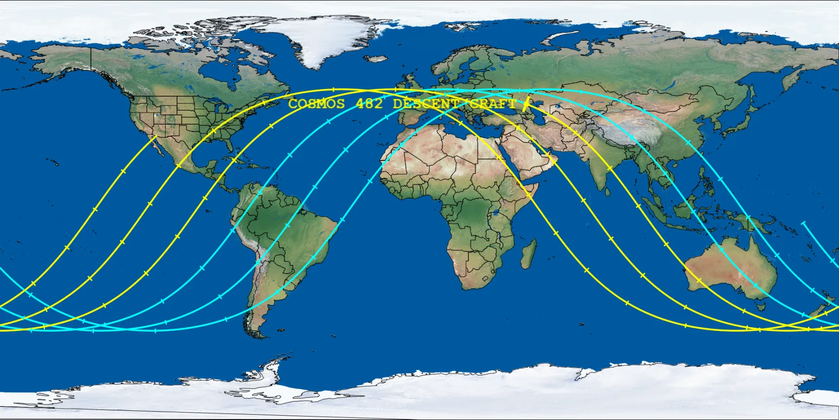 Kosmos-48 (Cosmos-482) Re-entry